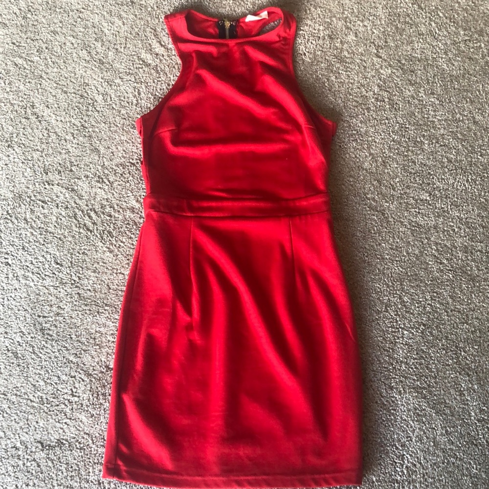 Tobi red mini dress size S